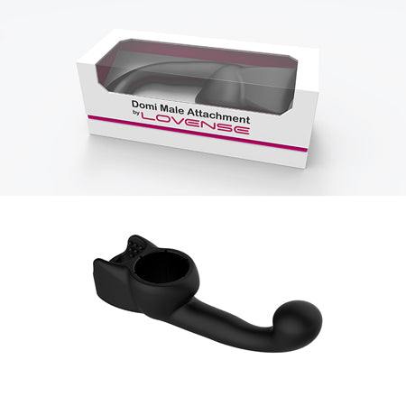 Lovense Domi P-Spot Attachment for prostate stimulation with ergonomic design.