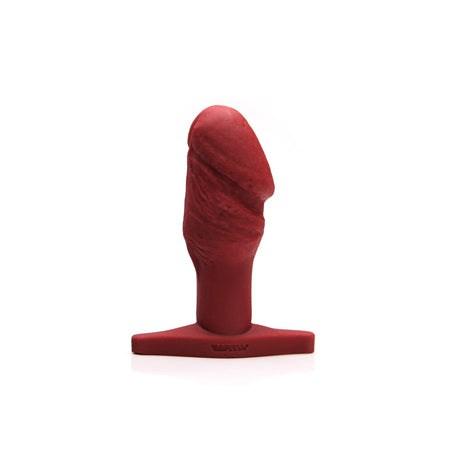 Tantus Premium Silicone Cock Plug with flared base in vibrant color.