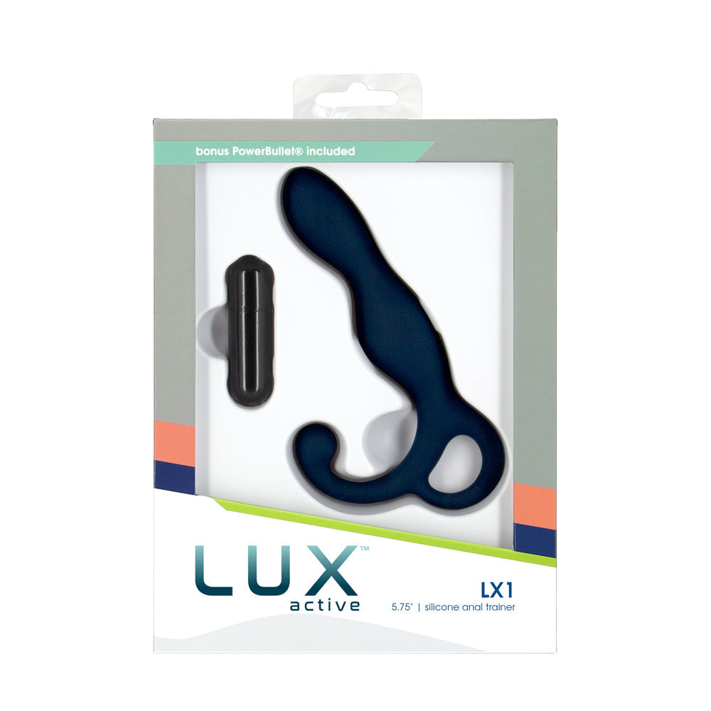 Lux Active LX1 5.75 in. Anal Trainer Silicone With Power Bullet