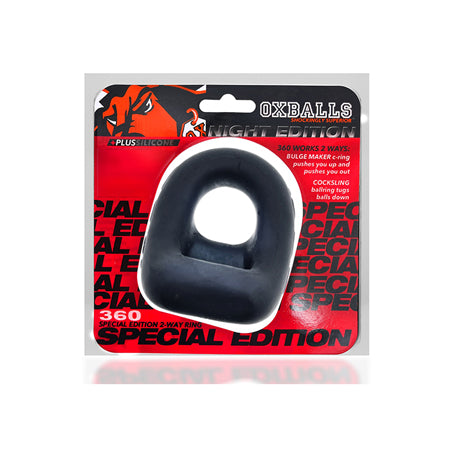 OxBalls 360 Dual-Use Silicone Cockring Plus - Special Edition Night