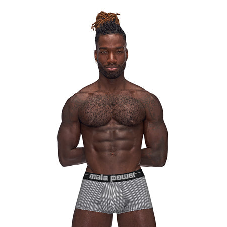 Male Power Sexagon Mini Shorts