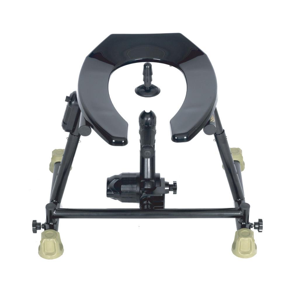 Fort Troff Trench Rider Black with adjustable height settings and industrial-grade design for pleasure and exploration.