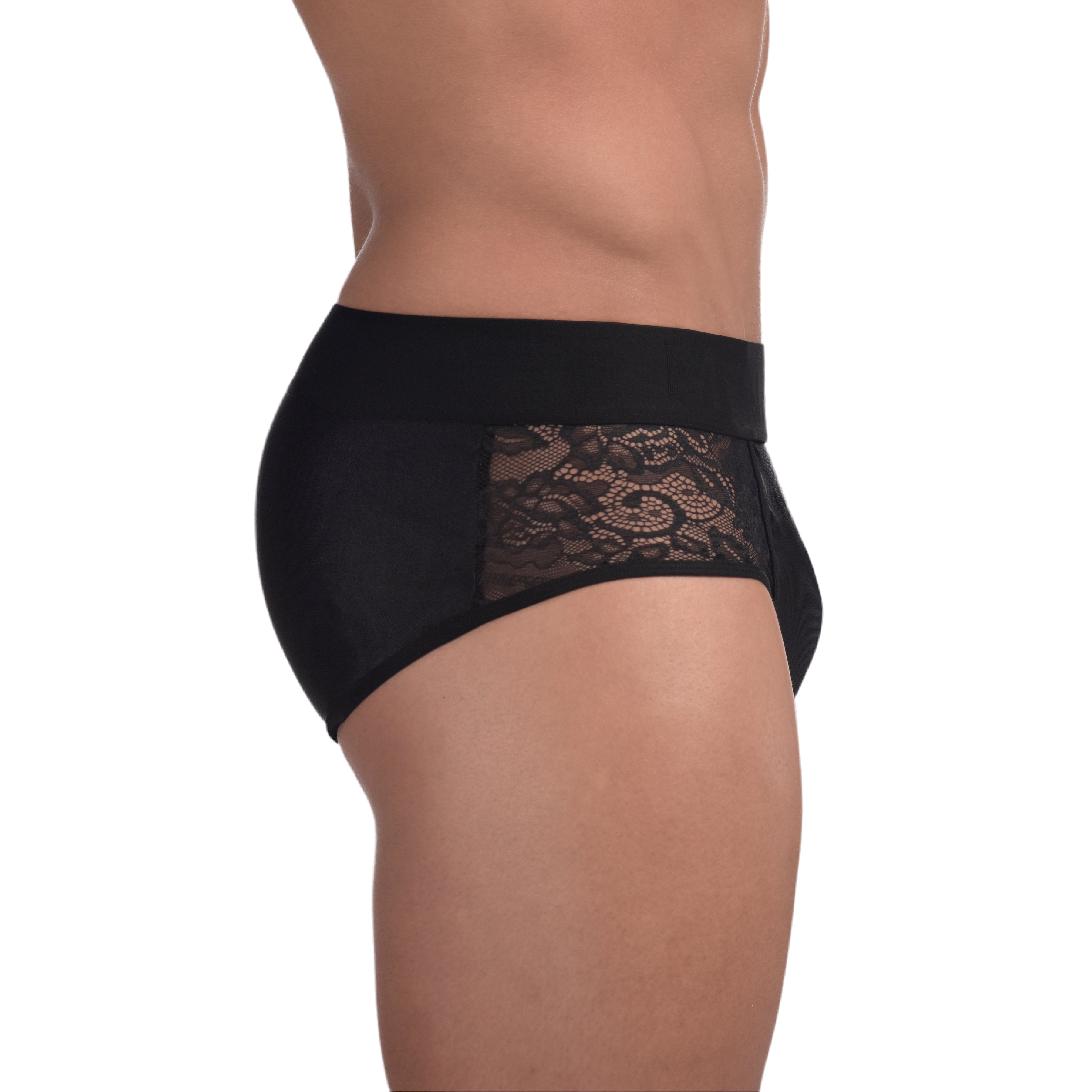 Hip Brief | Black | Rose Signature Edition