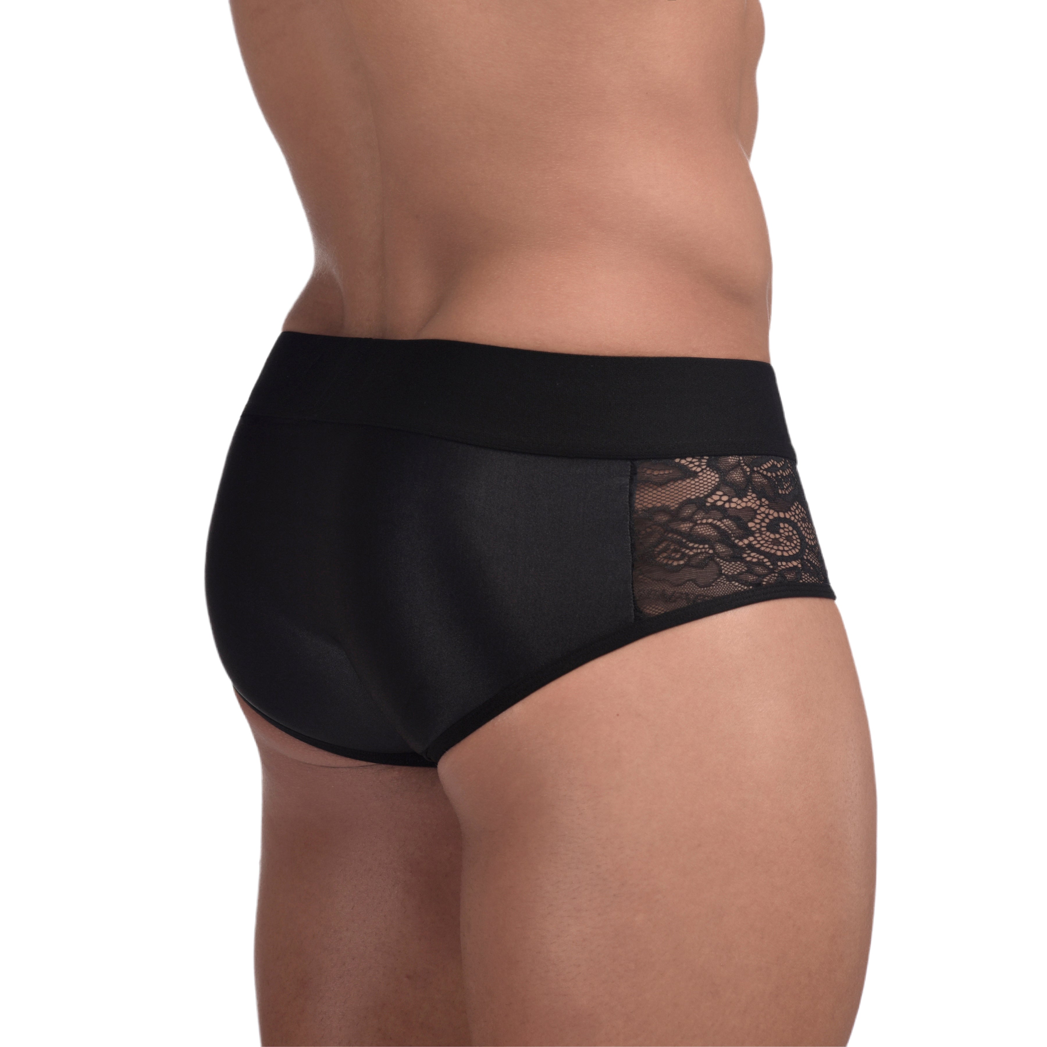 Hip Brief | Black | Rose Signature Edition