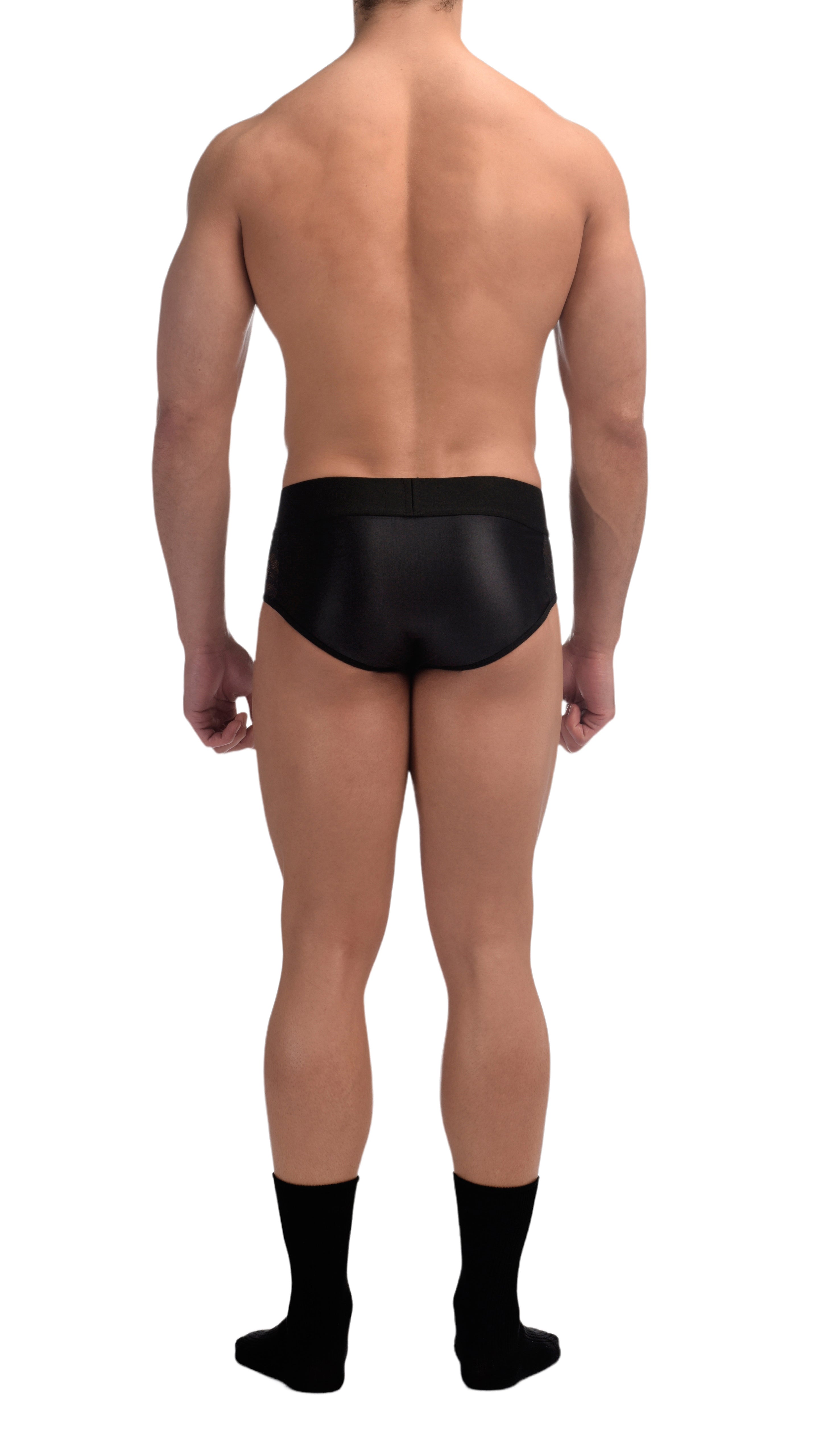 Hip Brief | Black | Rose Signature Edition