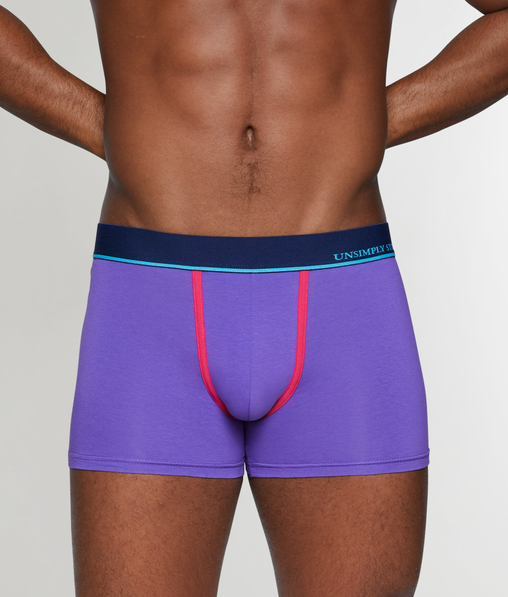 Unsimply Stitched Solid Trunk