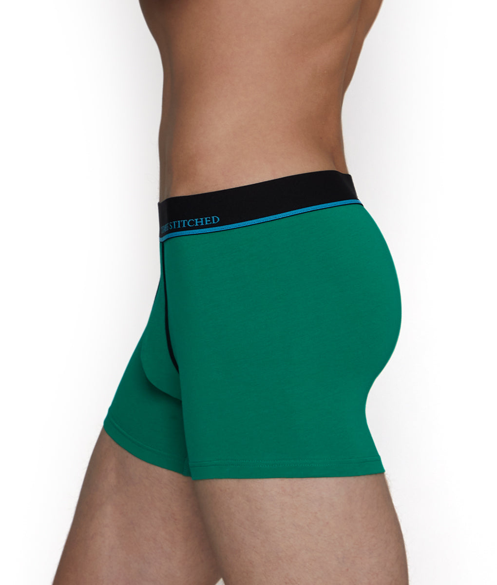 Unsimply Stitched Solid Trunk