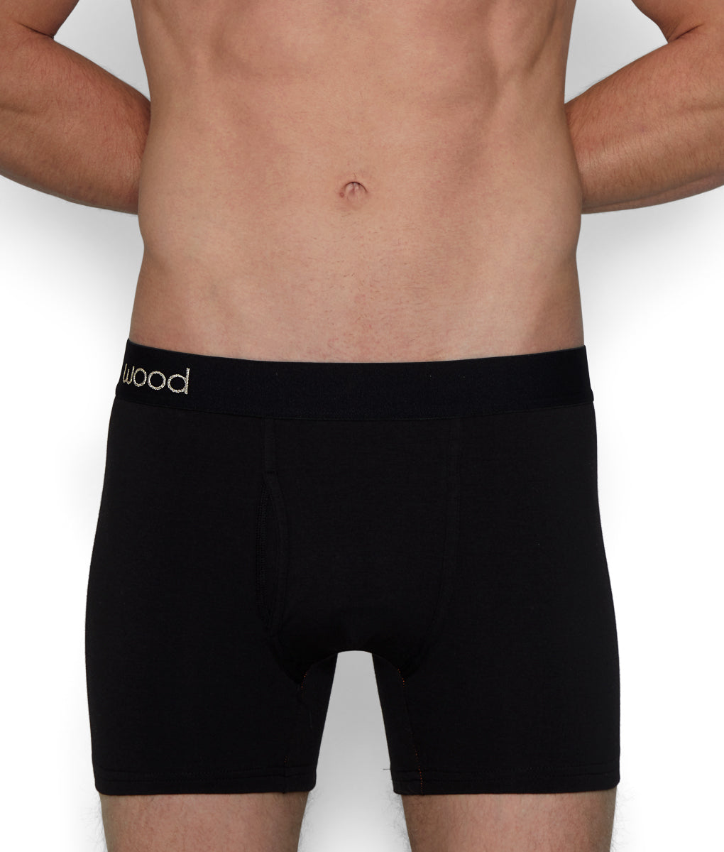 Wood Boxer Brief with Fly