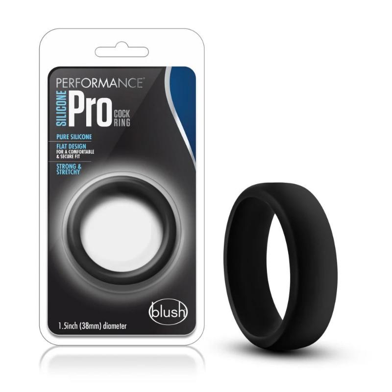 Blush Performance Silicone Go Pro Cock Ring Black