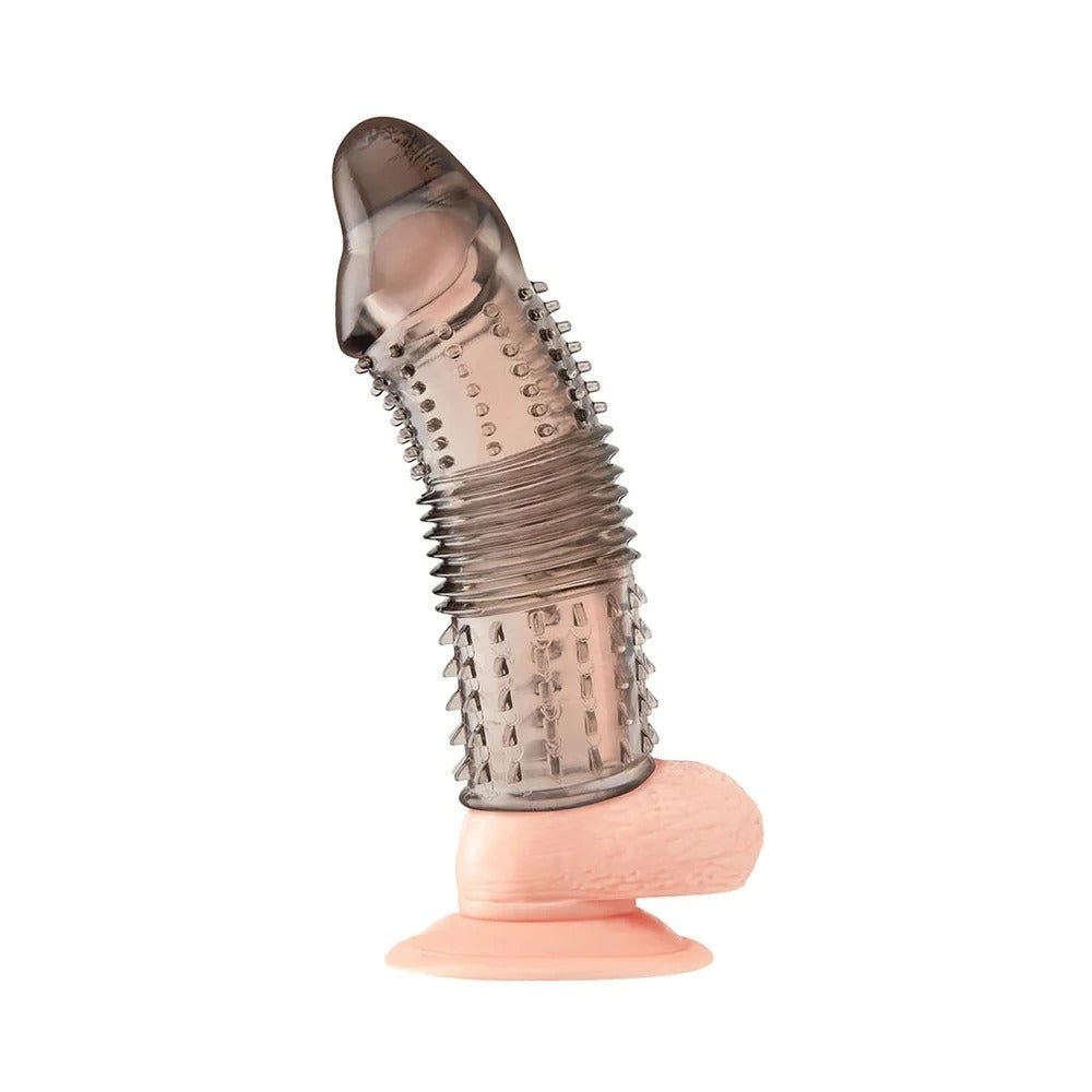 Blue Line 6.5 in. Triple Sensation Penis Enhancing Sleeve Extension
