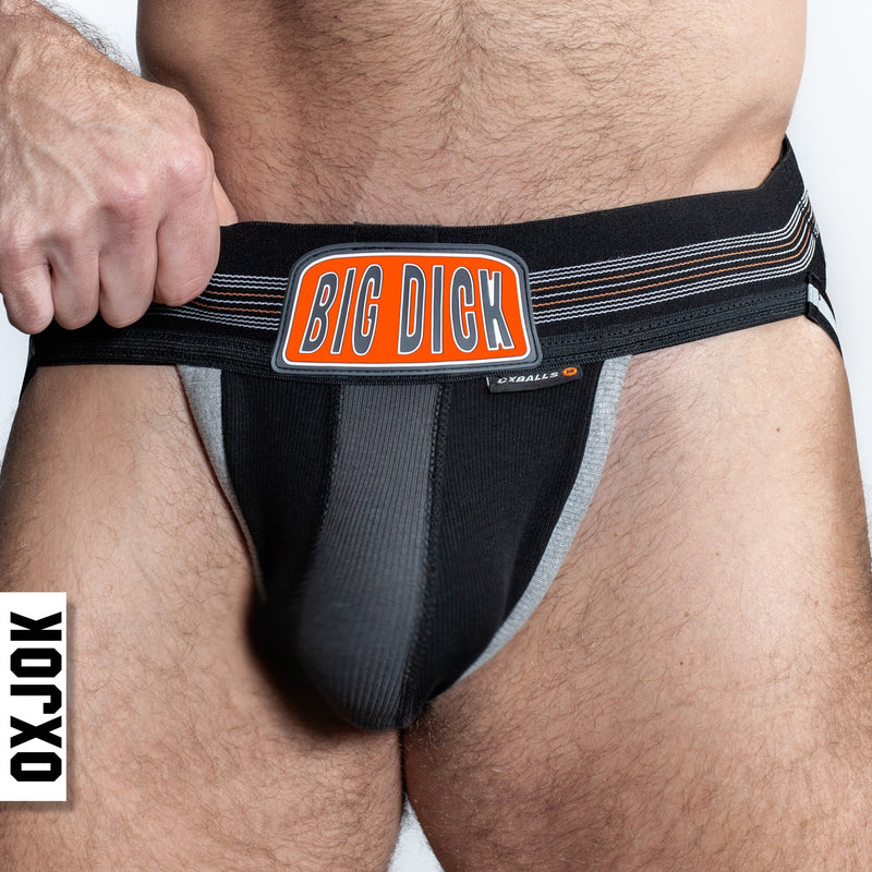 Oxballs Bulger Jockstrap - black iron