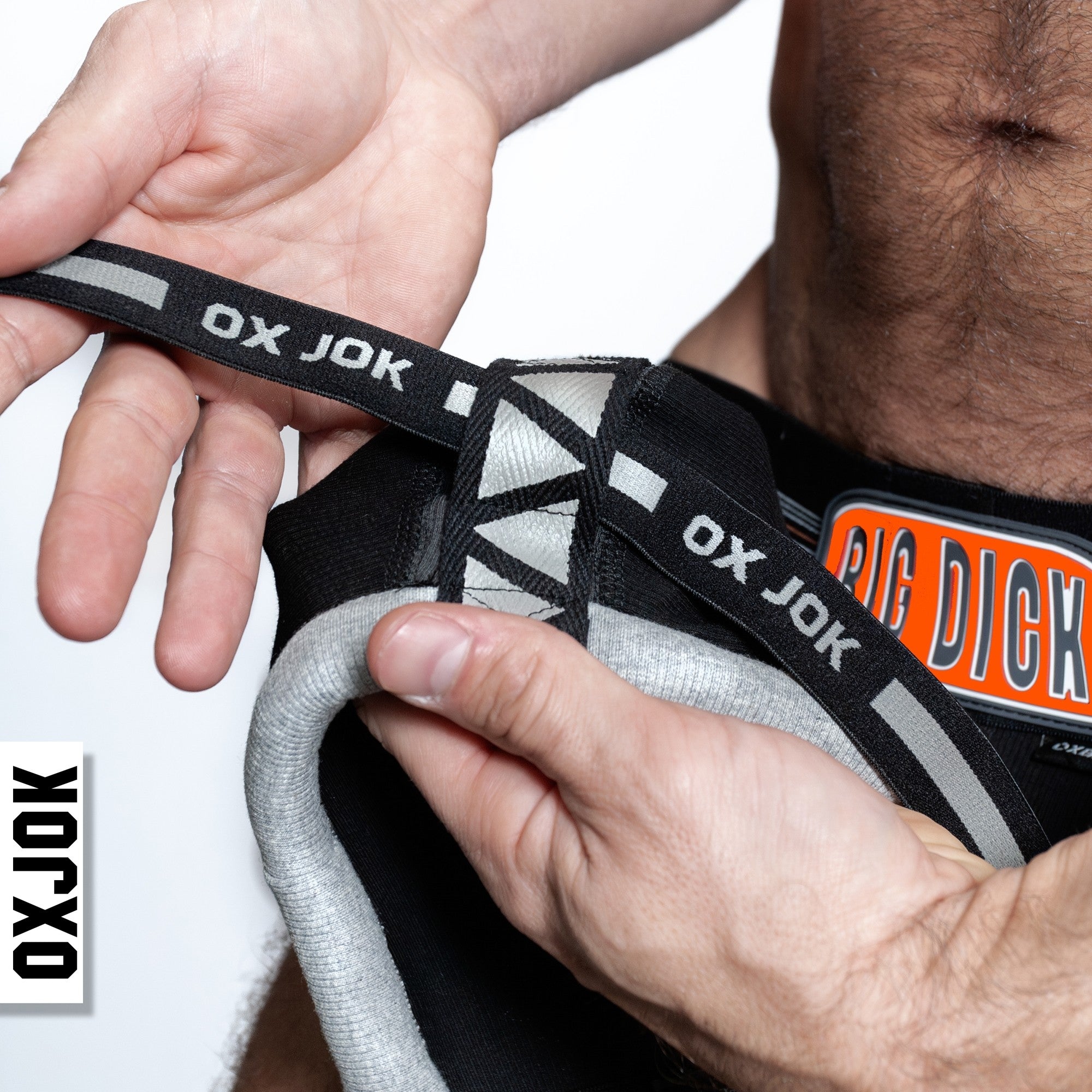 Oxballs Bulger Jockstrap - black iron