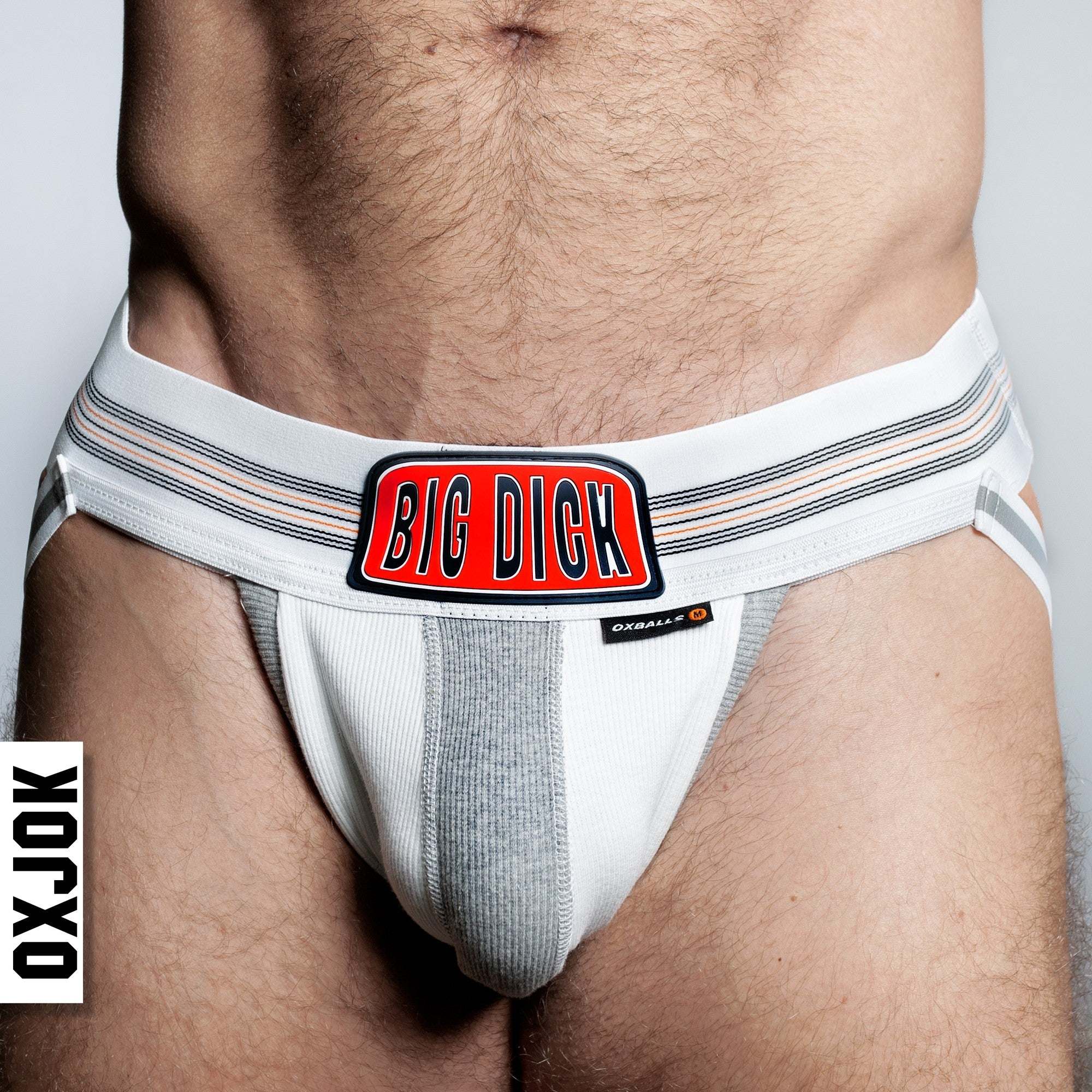 Oxballs Bulger Jockstrap - white snow