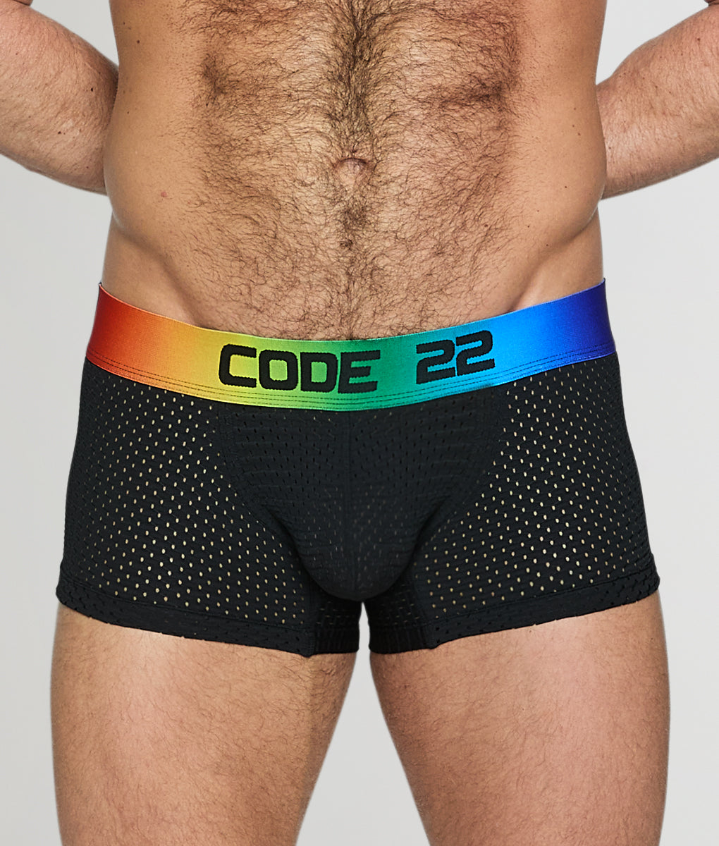 CODE 22 Pride Mesh Trunk