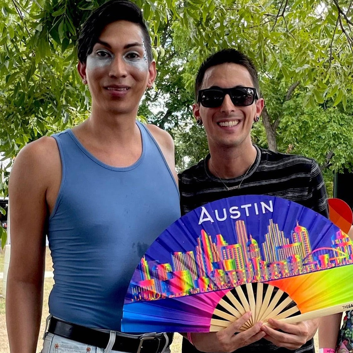 Austin Rainbow Fan