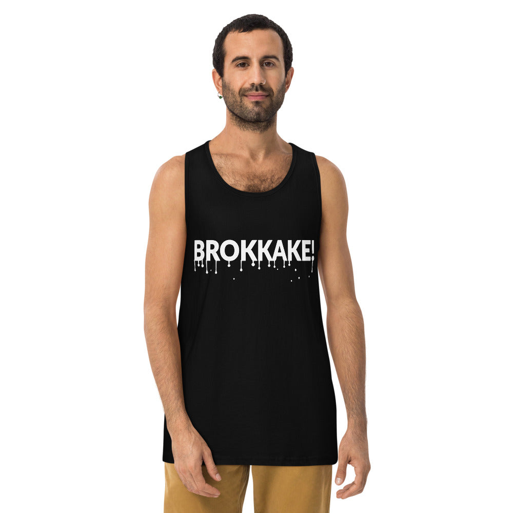 BROKKAKE! Tank Top on model