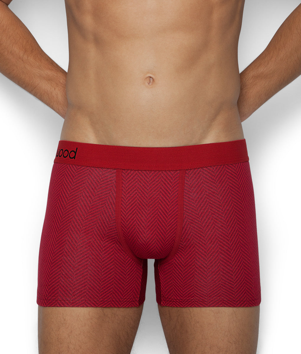 Wood Boxer Brief with Fly