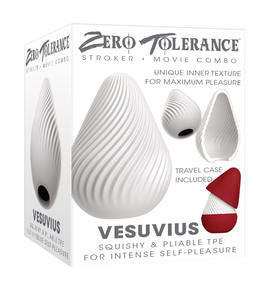 Zero Tolerance Vesuvius Stroker White