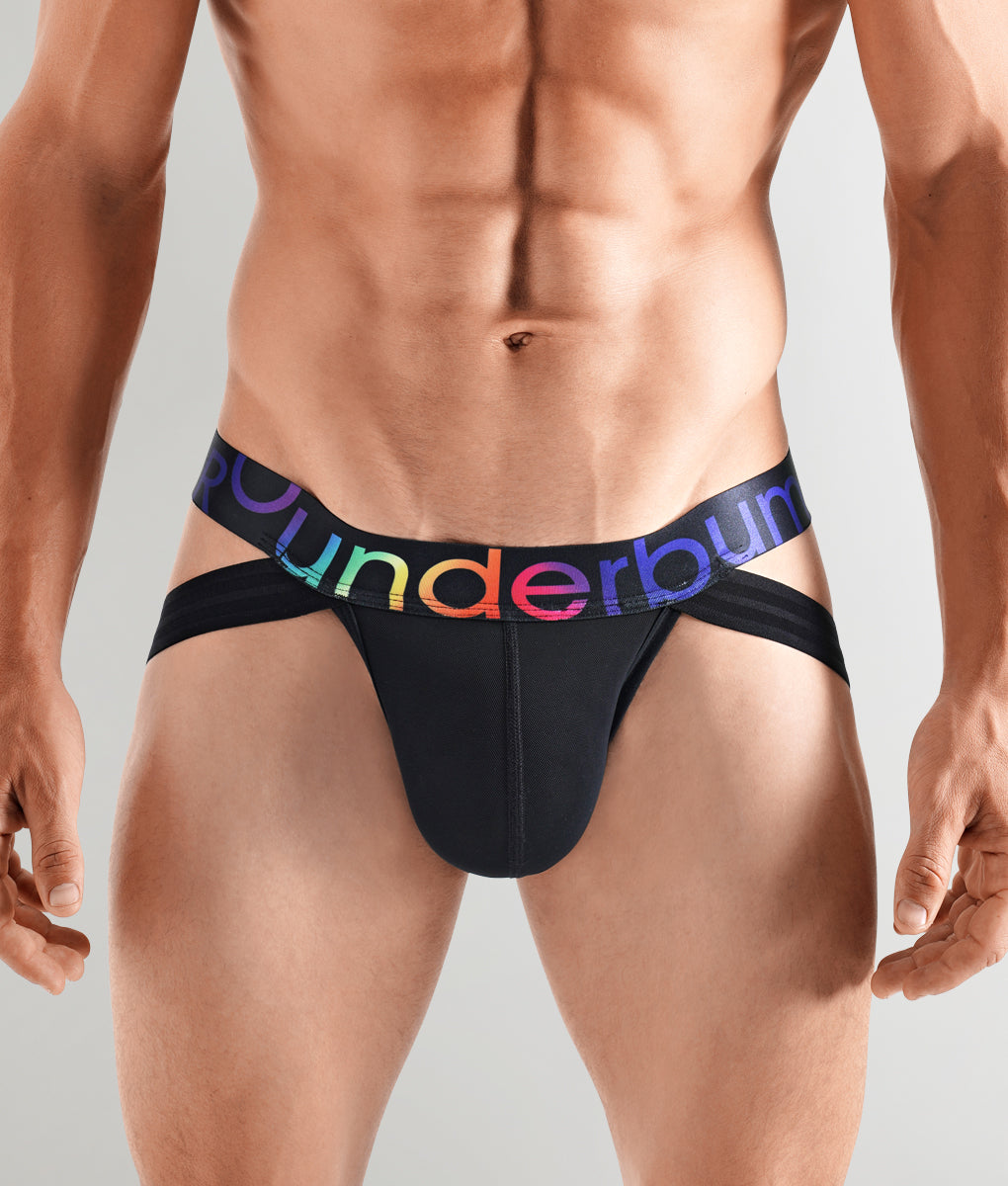 Rounderbum Transparent Pride Dual Tech Jockstrap