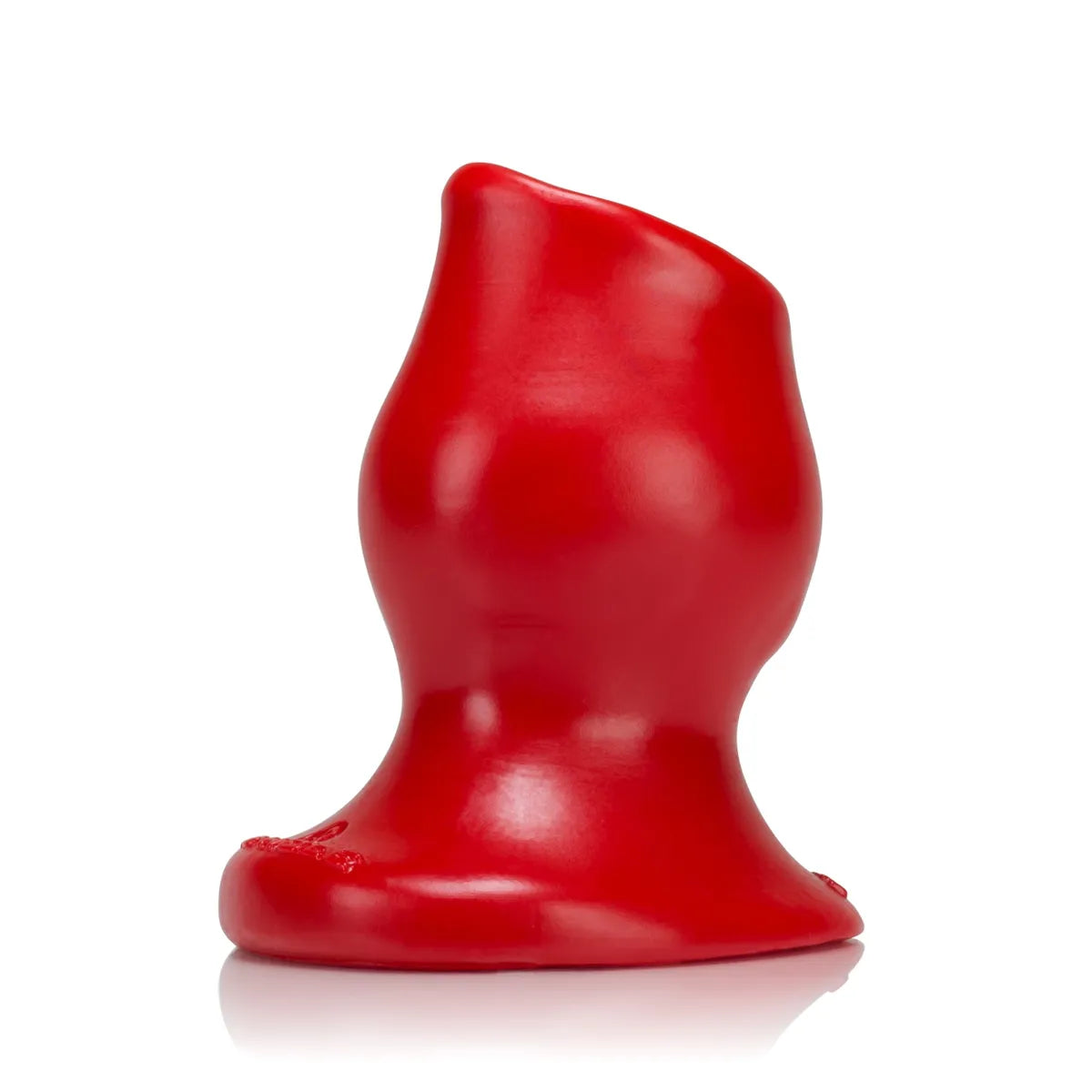 OxBalls PigHole 2 Medium Anal Hollow Plug in Red for enhanced anal play.