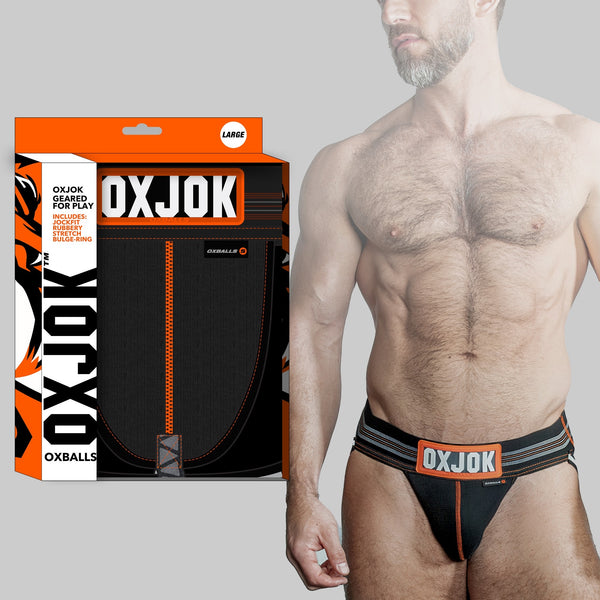 Oxballs Slingjock Jockstrap - black iron | Ultimate Daily-Wear Jock