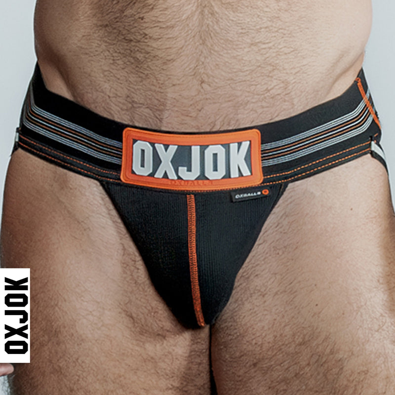 Oxballs Slingjock Jockstrap - black iron | Ultimate Daily-Wear Jock