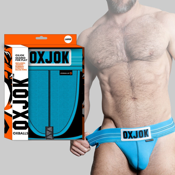 Oxballs Slingjock Jockstrap - pool | Soft-Rib Comfort Material