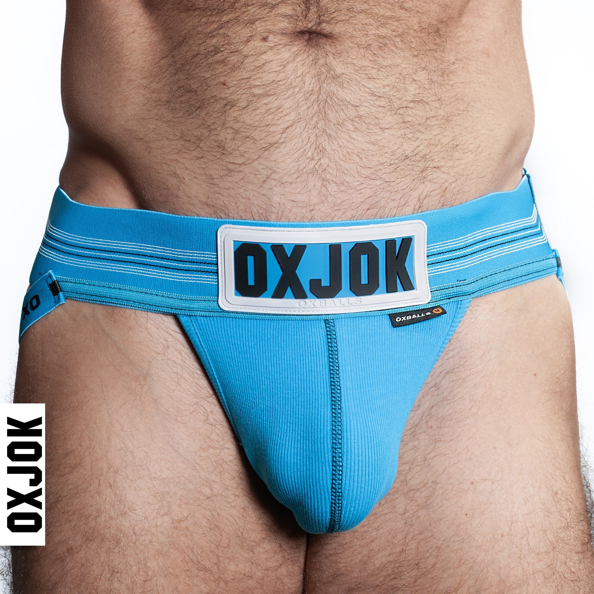 Oxballs Slingjock Jockstrap - pool | Soft-Rib Comfort Material