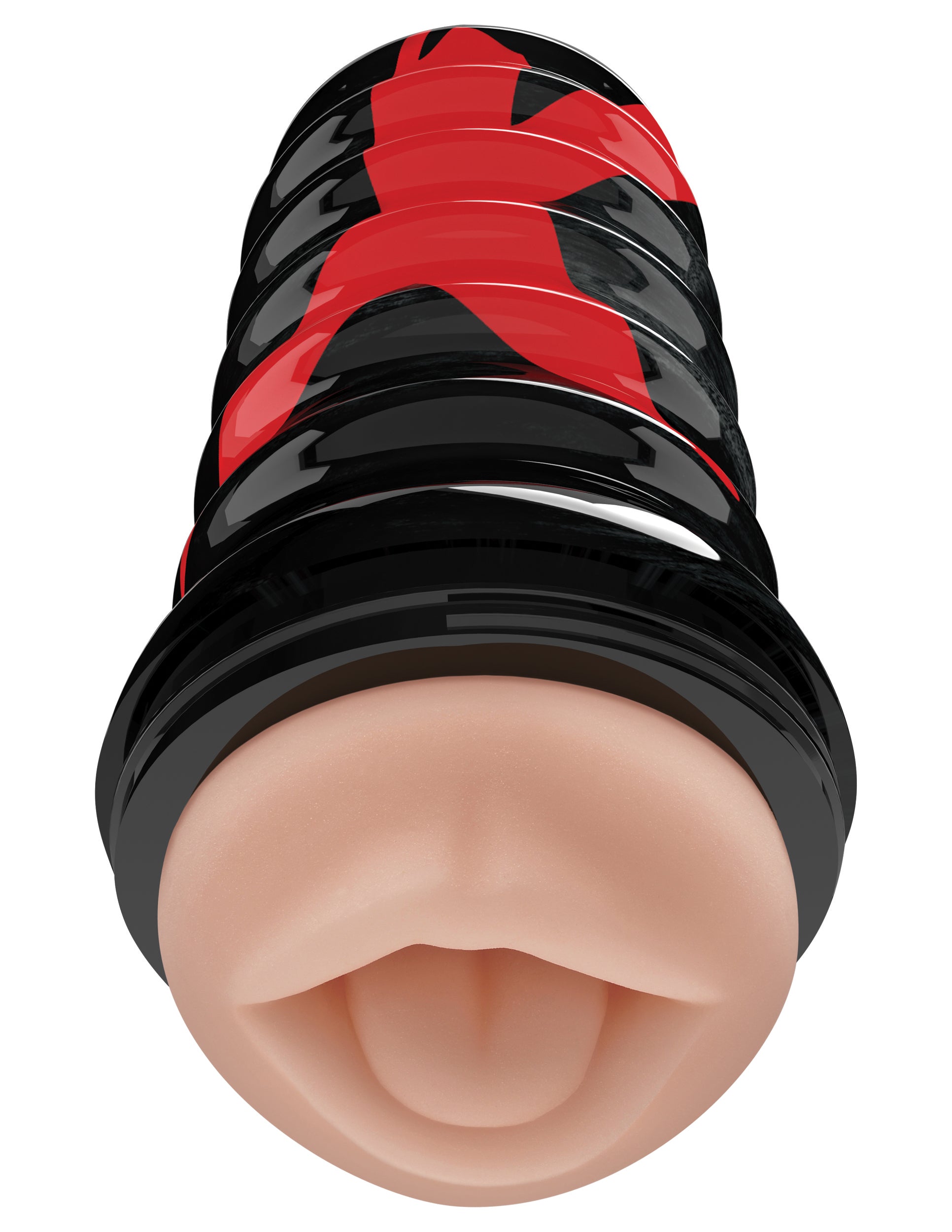 PDX Elite Air Tight Oral Stroker Beige/Black