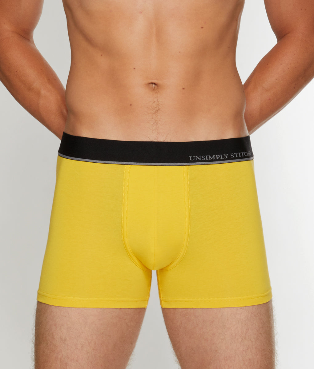 Unsimply Stitched Solid Trunk