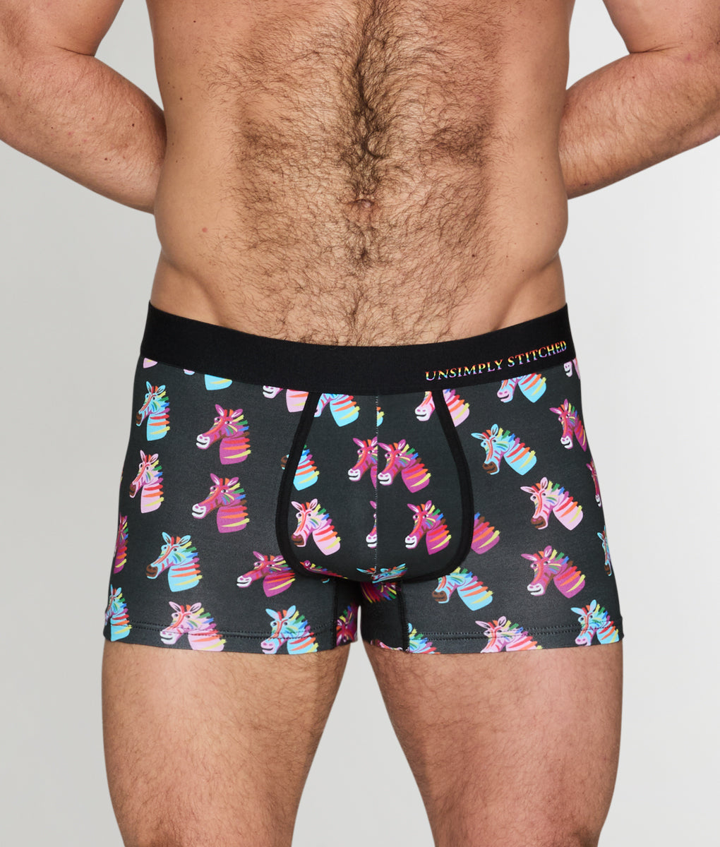 Unsimply Stitched Pride Zebra Trunk