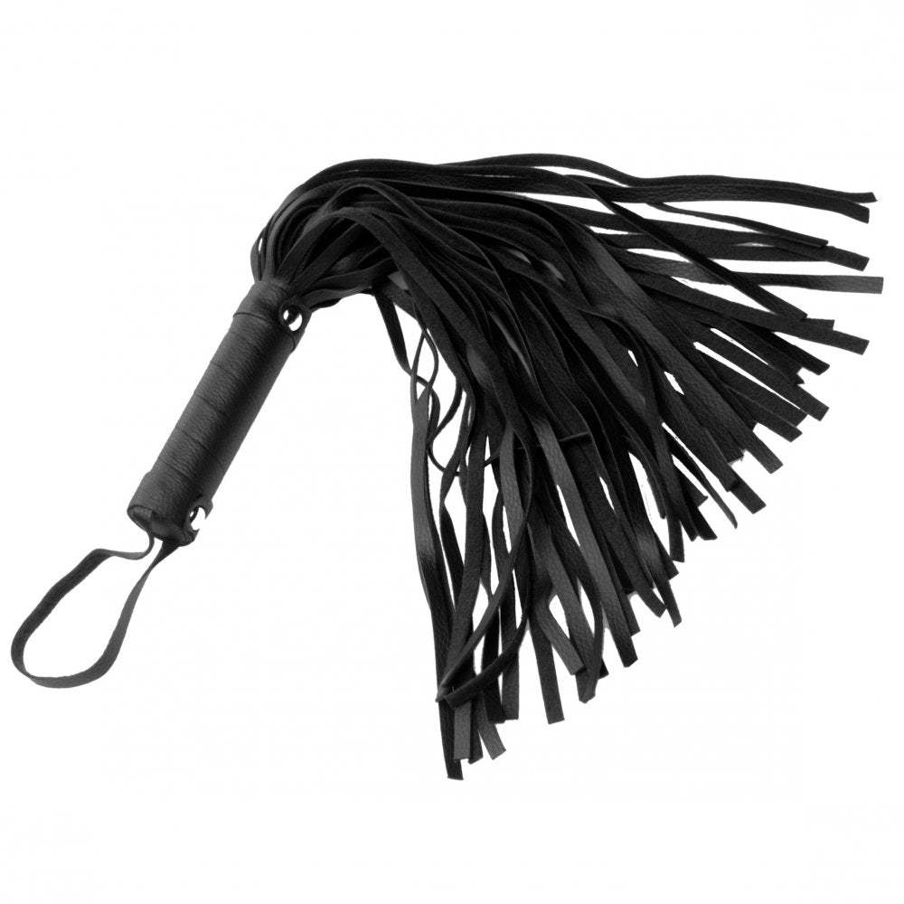 Bondage bundle: 2 zip ties + a flogger