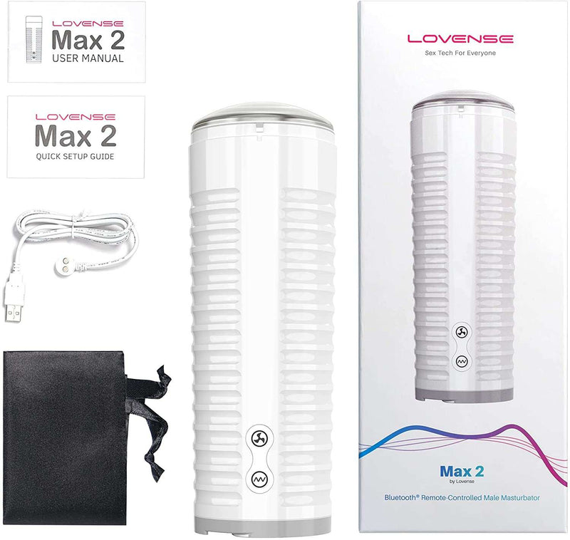 Lovense Max 2 App-Controlled Stroker with Neutral-Shaped Sleeve