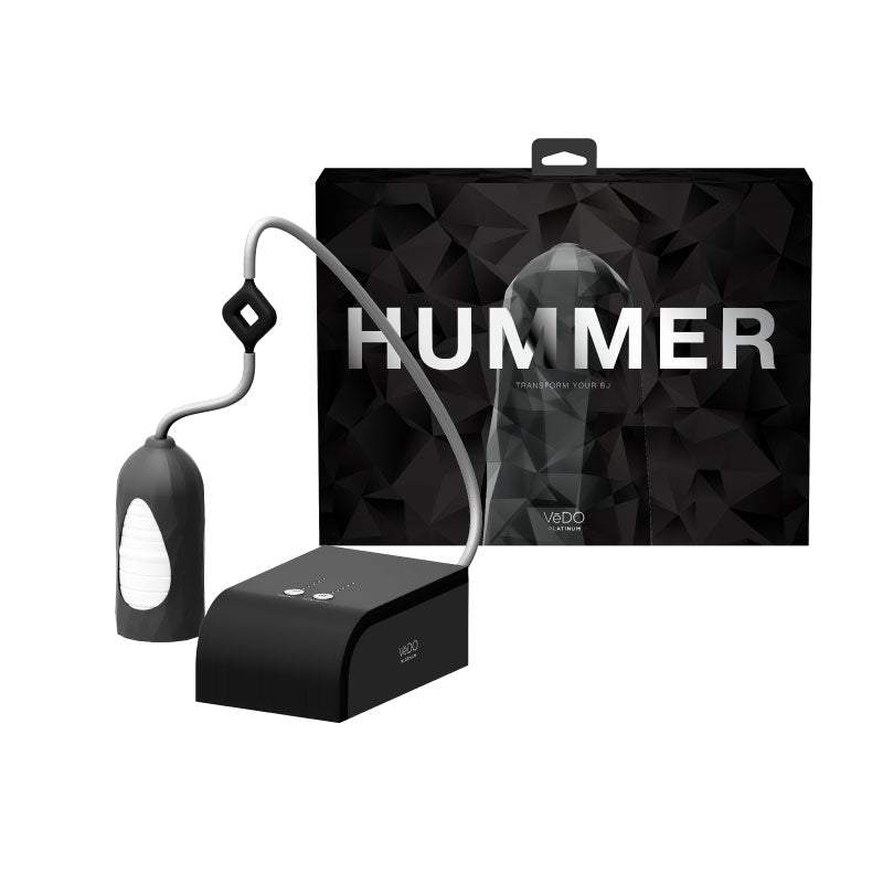 VeDo Hummer Super BJ Machine with sleek design and packaging.