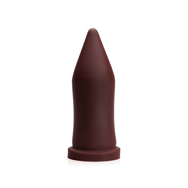 Tantus Inner Band Anal Trainer - Large - Oxblood Red