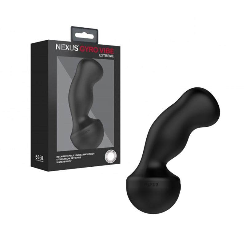 Nexus Gyro Vibe Extreme Hands-Free Vibrator Black