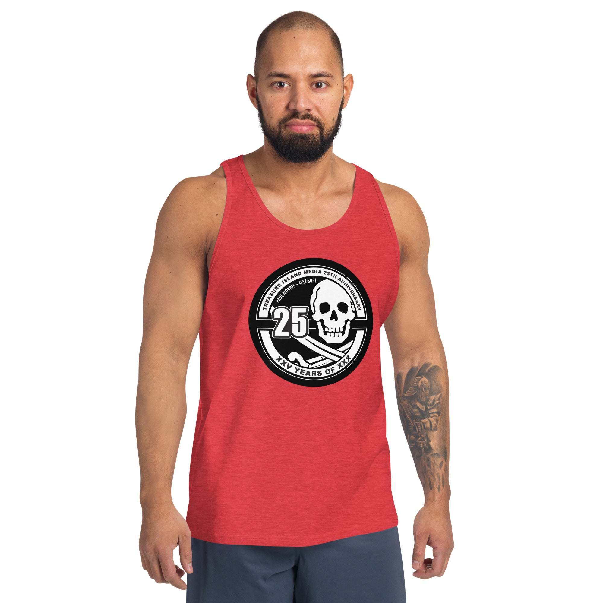 TIM 25th Anniversary Circle Logo Tank Top