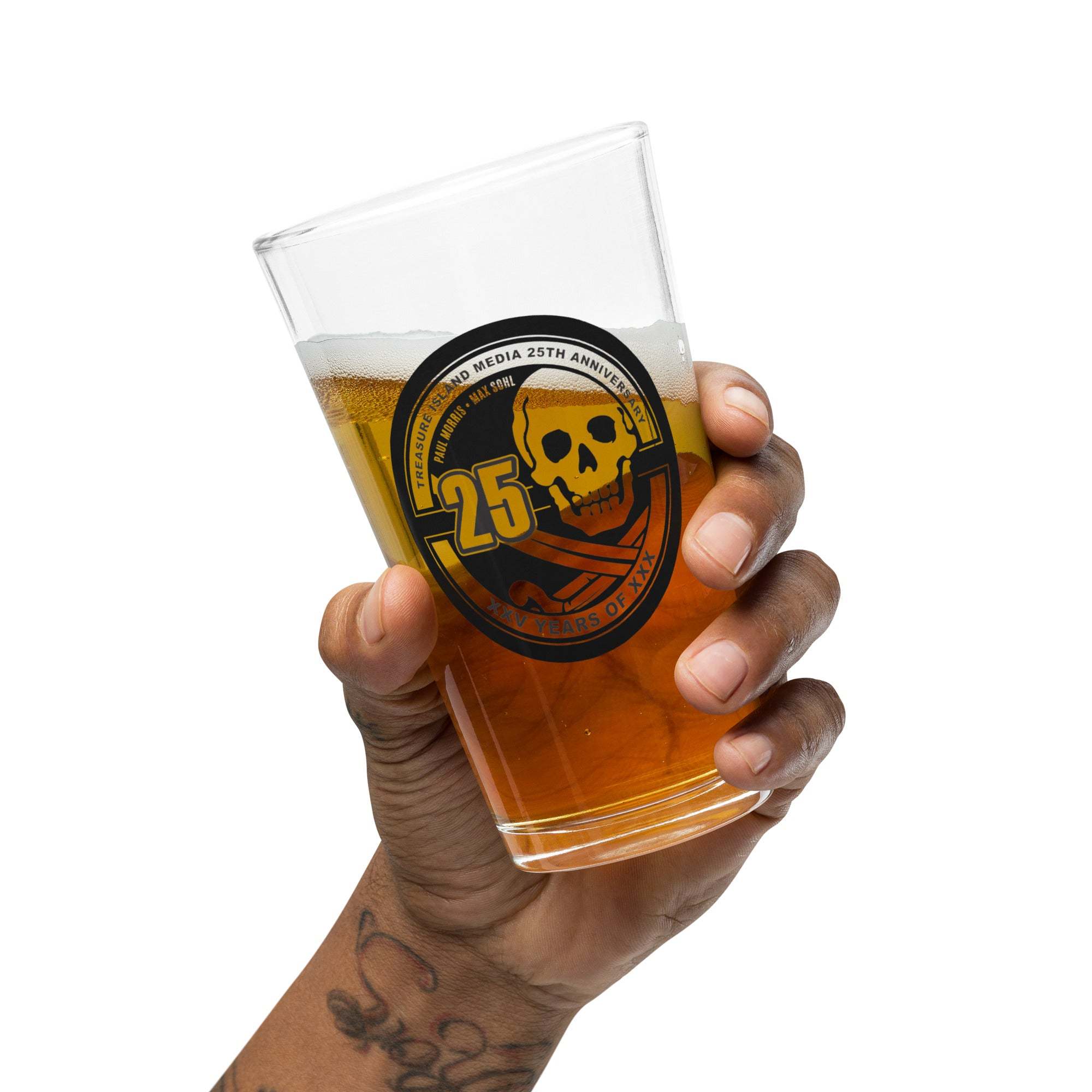 TIM 25th Anniversary Pint Glass - Limited Edition