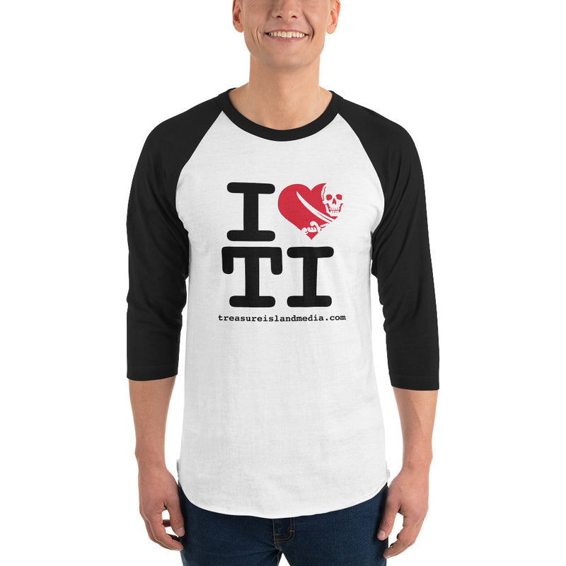 I Heart TI Raglan T-Shirt