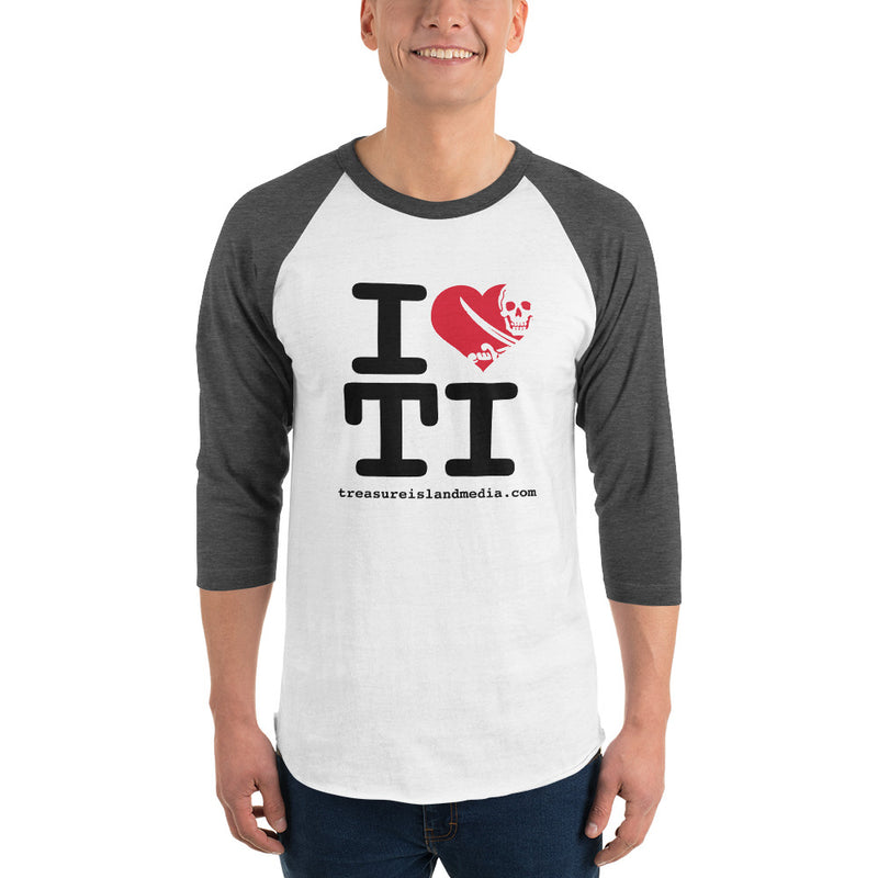 I Heart TI Raglan T-Shirt