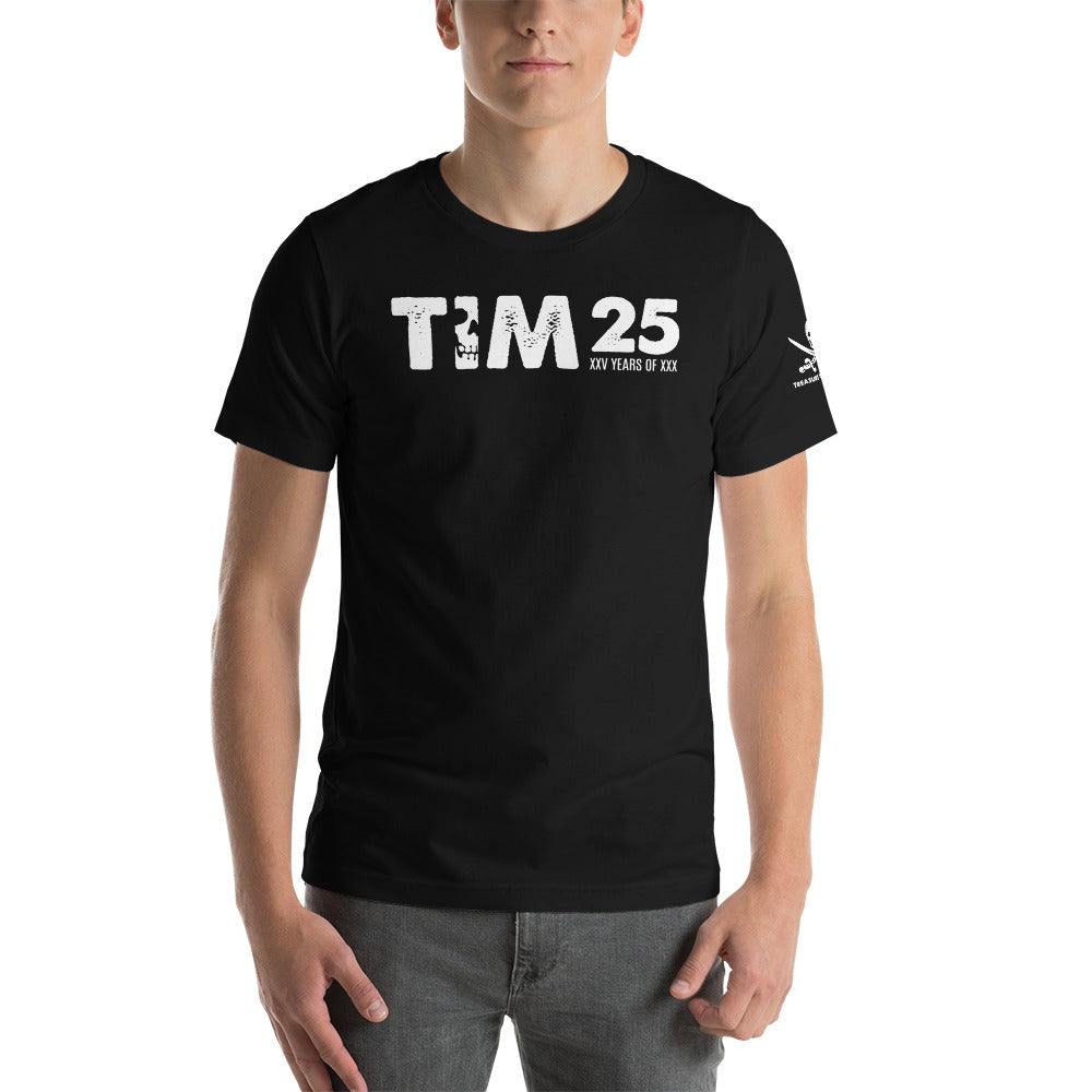 TIM 25th Anniversary T-Shirt with exclusive design and TIM logo.